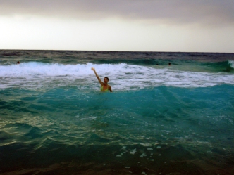 Naked bodysurfing Messakti, Ikaria island, Greece (21) 💦