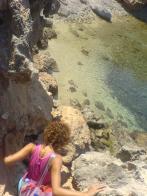 Secret beach, from 'Giving it all : Wild coves & beaches in southern Ikaria'