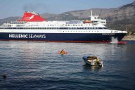 Port of Evdilos, Ikaria, Greece in August 18, 2017. Credit Aris Oikonomou SOOC